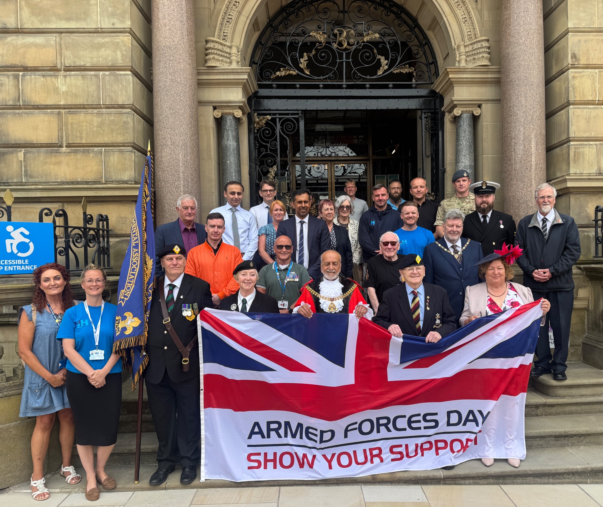 Burnley Reaffirms Its Commitment to the Armed Forces Community 