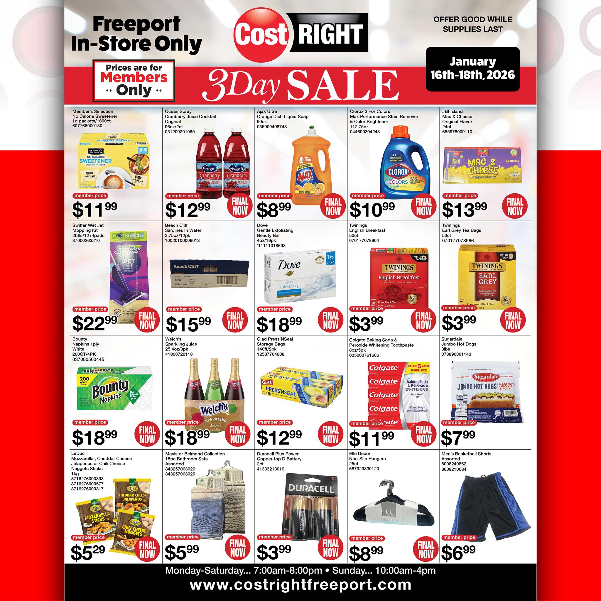 Cost Right, Freeport added a new photo. - Cost Right, Freeport