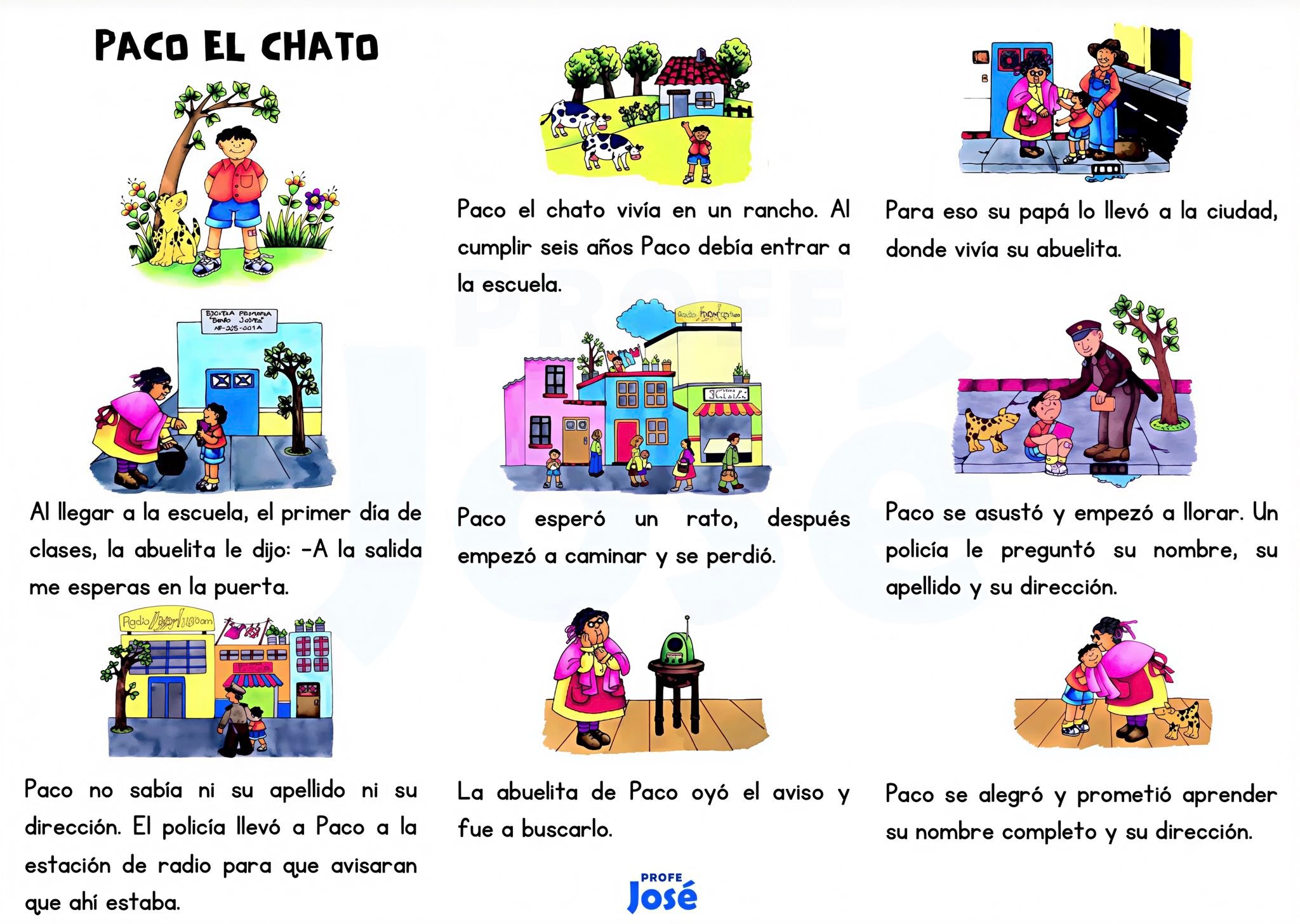 Profe Jose - Los cuentos del libro del Perrito en tamaño... | Facebook