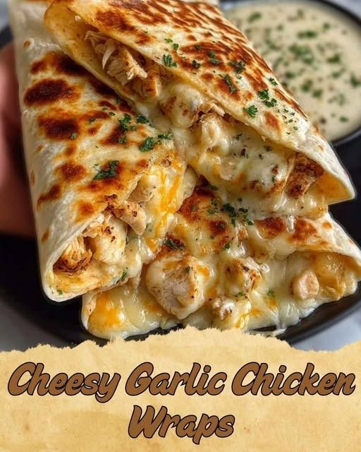 Gordon Ramsay’s Kitchen Army | Cheesy Garlic Chicken Wraps | Facebook