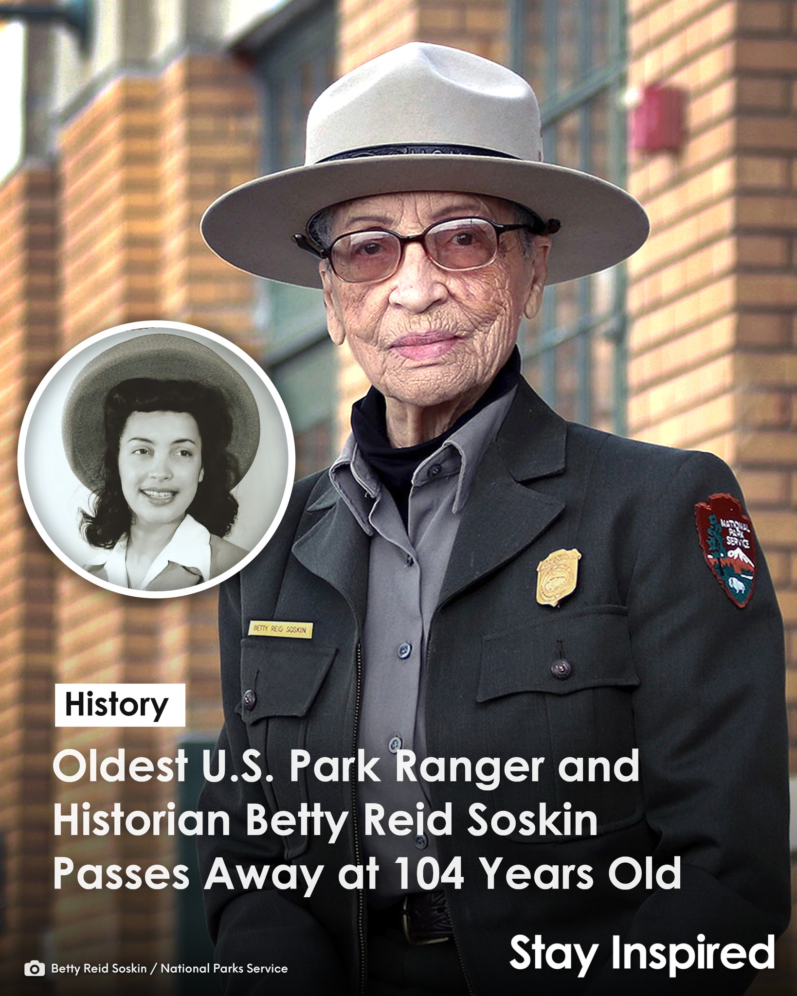 Daniel D. - Betty Reid Soskin was the oldest active ranger... | Facebook
