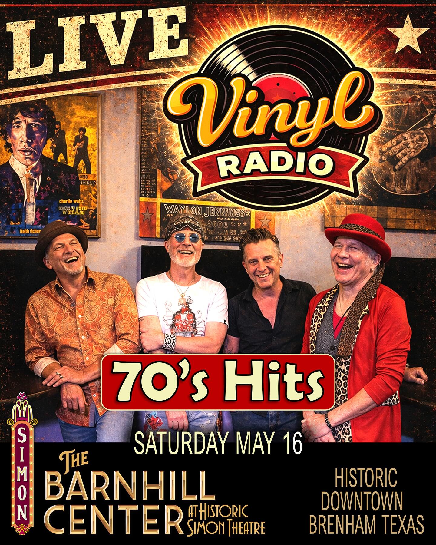 Vinyl Radio brings you Rock and Pop hits before the music industry 