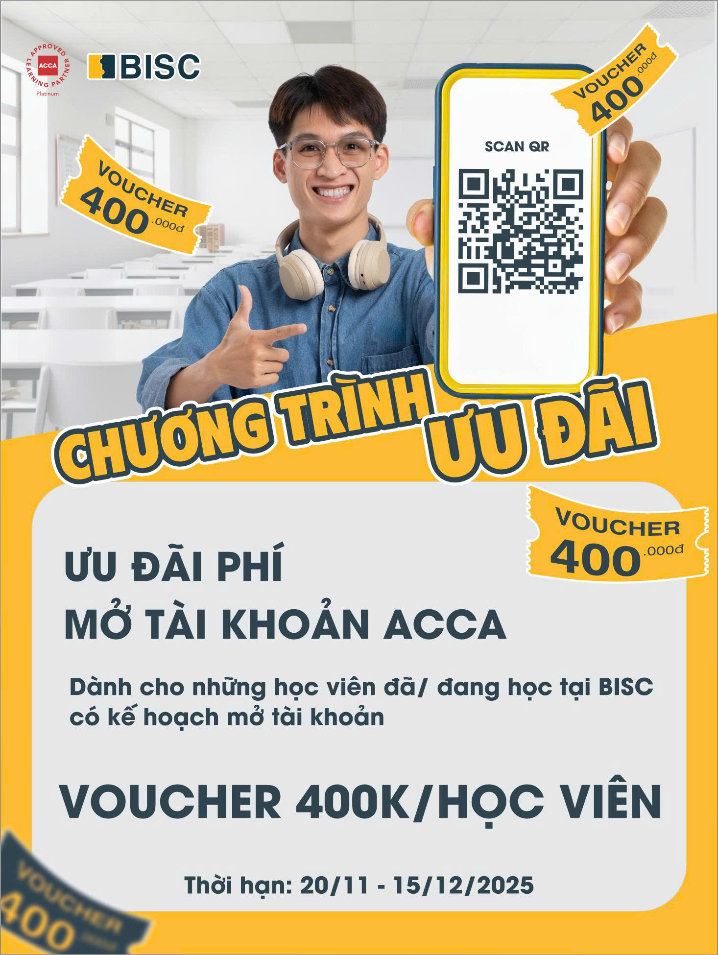 BISC - 🎉 ƯU ĐÃI MỞ TÀI KHOẢN ACCA – ĐẶC QUYỀN DÀNH RIÊNG... | Facebook