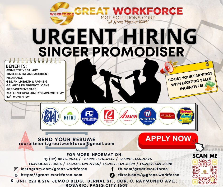 📌 SALES PROMOTER/PROMODISER/MERCHANDISER HIRING | 📢 𝗛𝗜𝗥𝗜𝗡𝗚 𝗣𝗥𝗢𝗠𝗢𝗗𝗜𝗦𝗘𝗥𝗦 ...