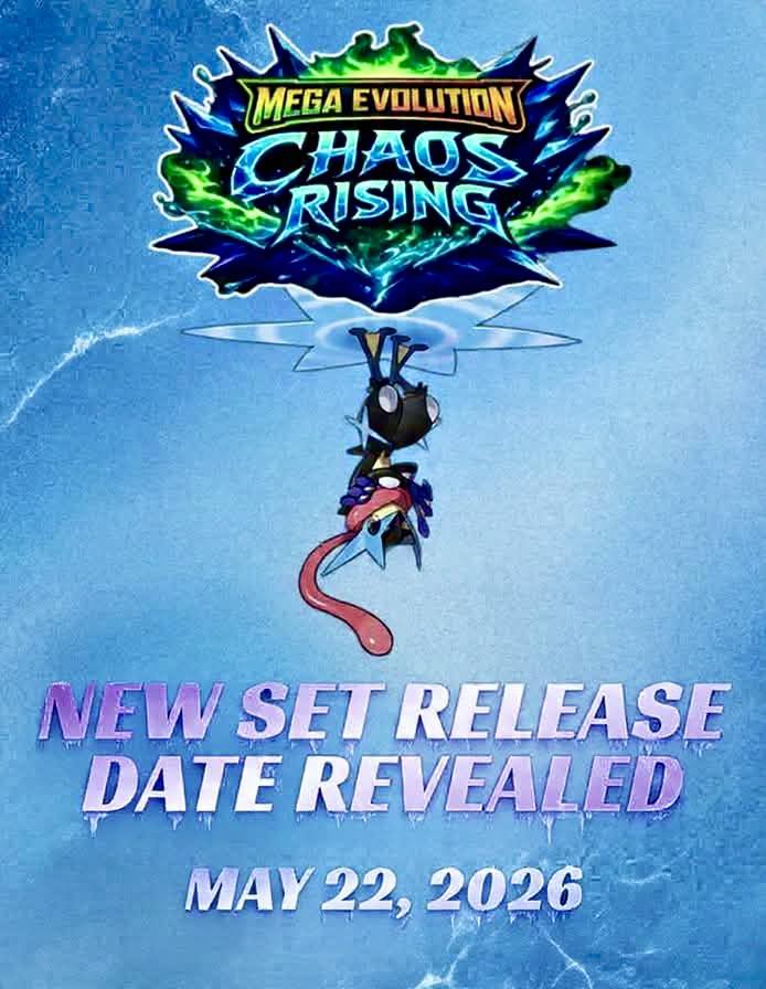 New Chaos Rising English Releasing May 22, 2026. (This set is from