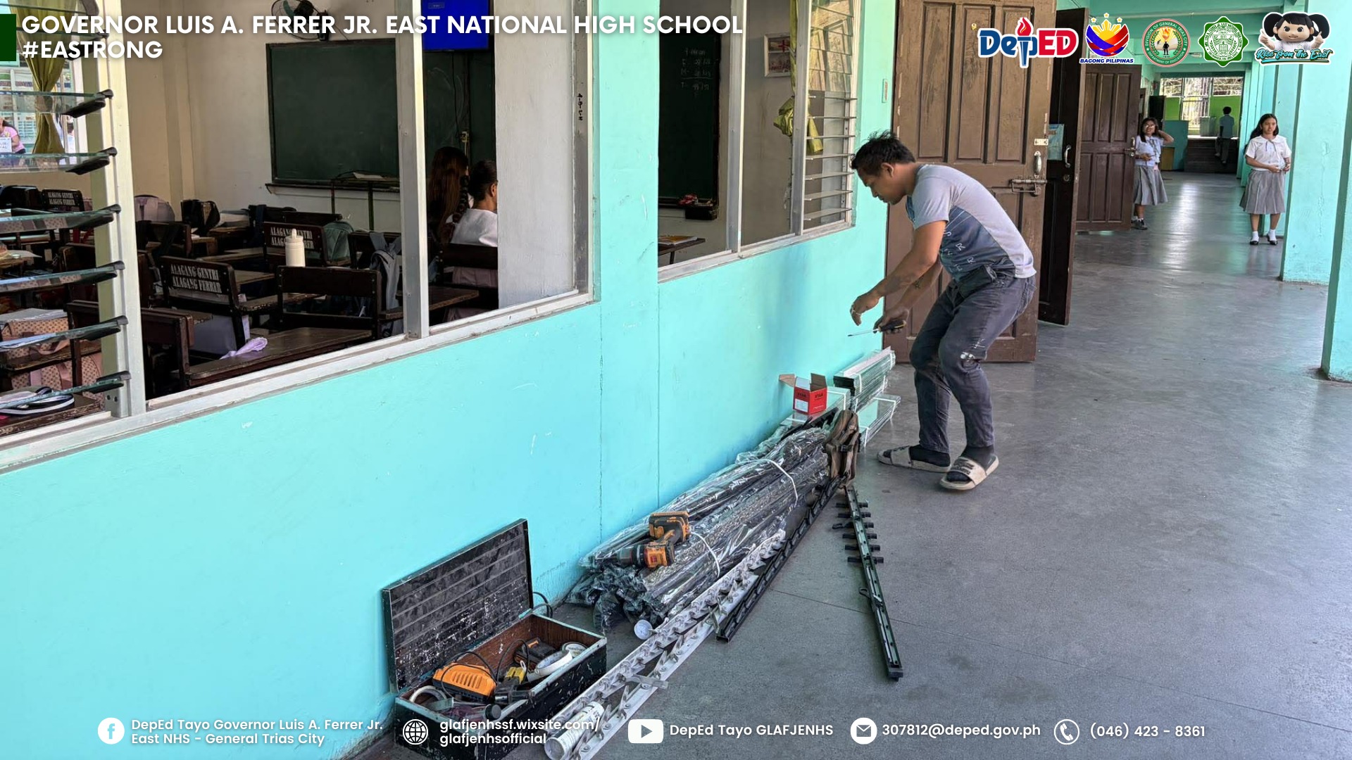 IN PHOTOS | GLAFJENHS continues repair works to improve learning ...
