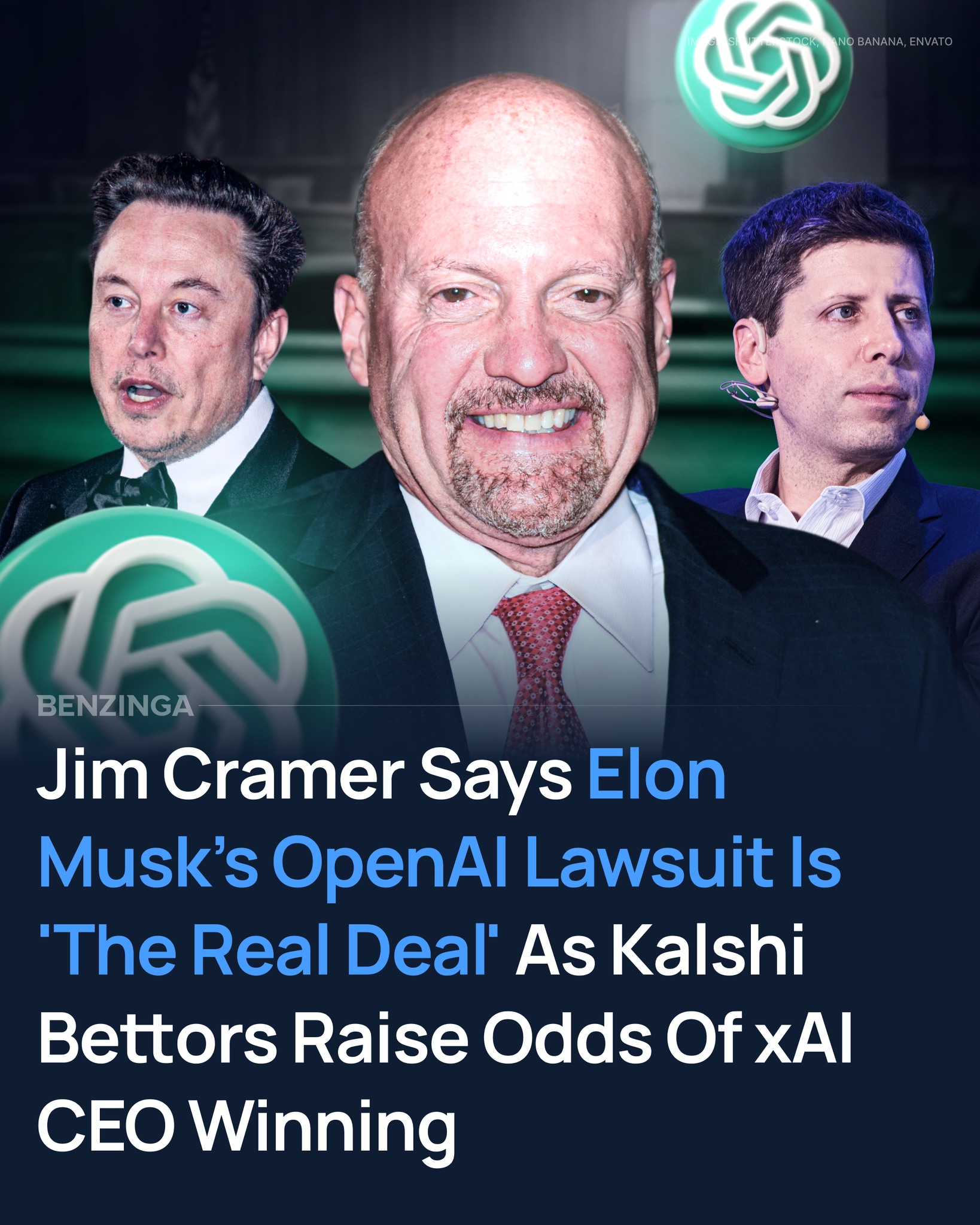 Benzinga - Jim Cramer says Elon Musk’s lawsuit against OpenAI is a ...