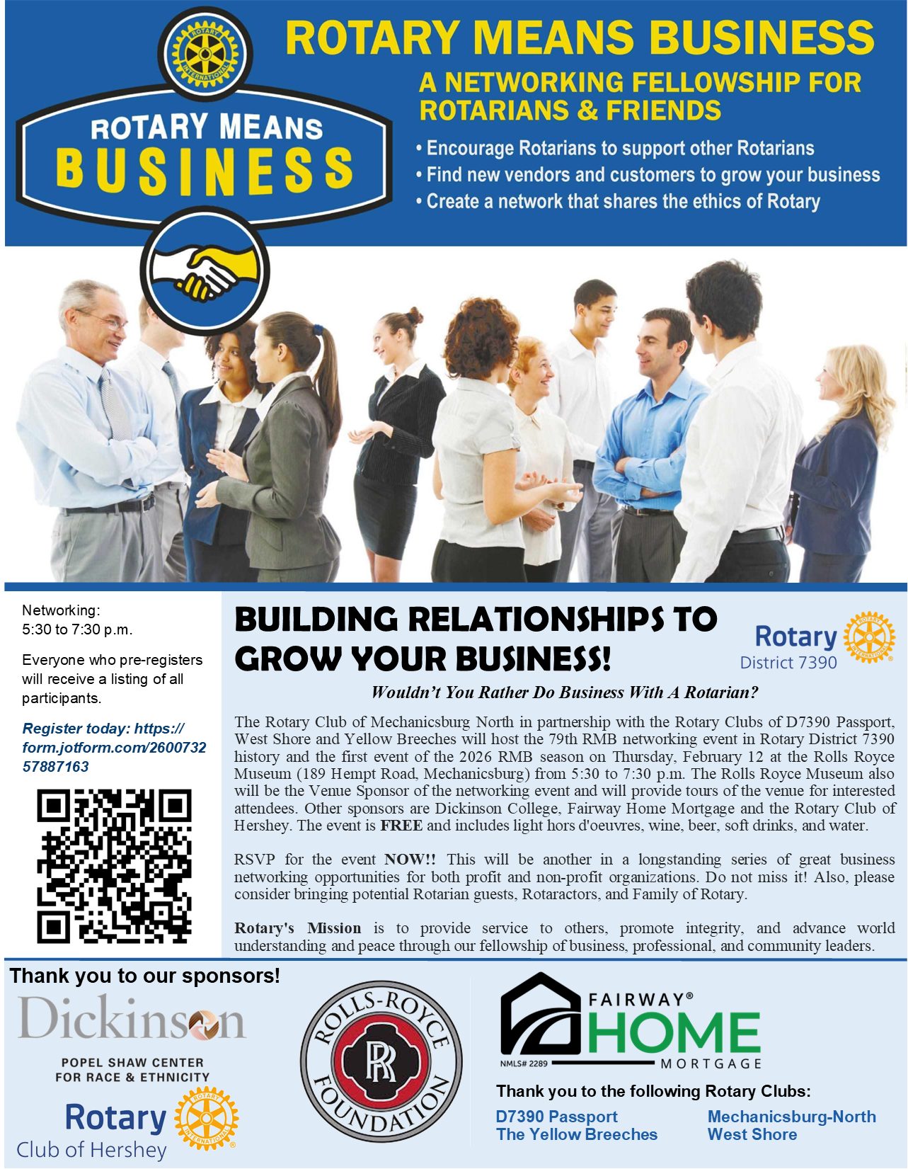 Rotary - Wouldn't You Rather Do Business with a Rotarian? The Rotary ...