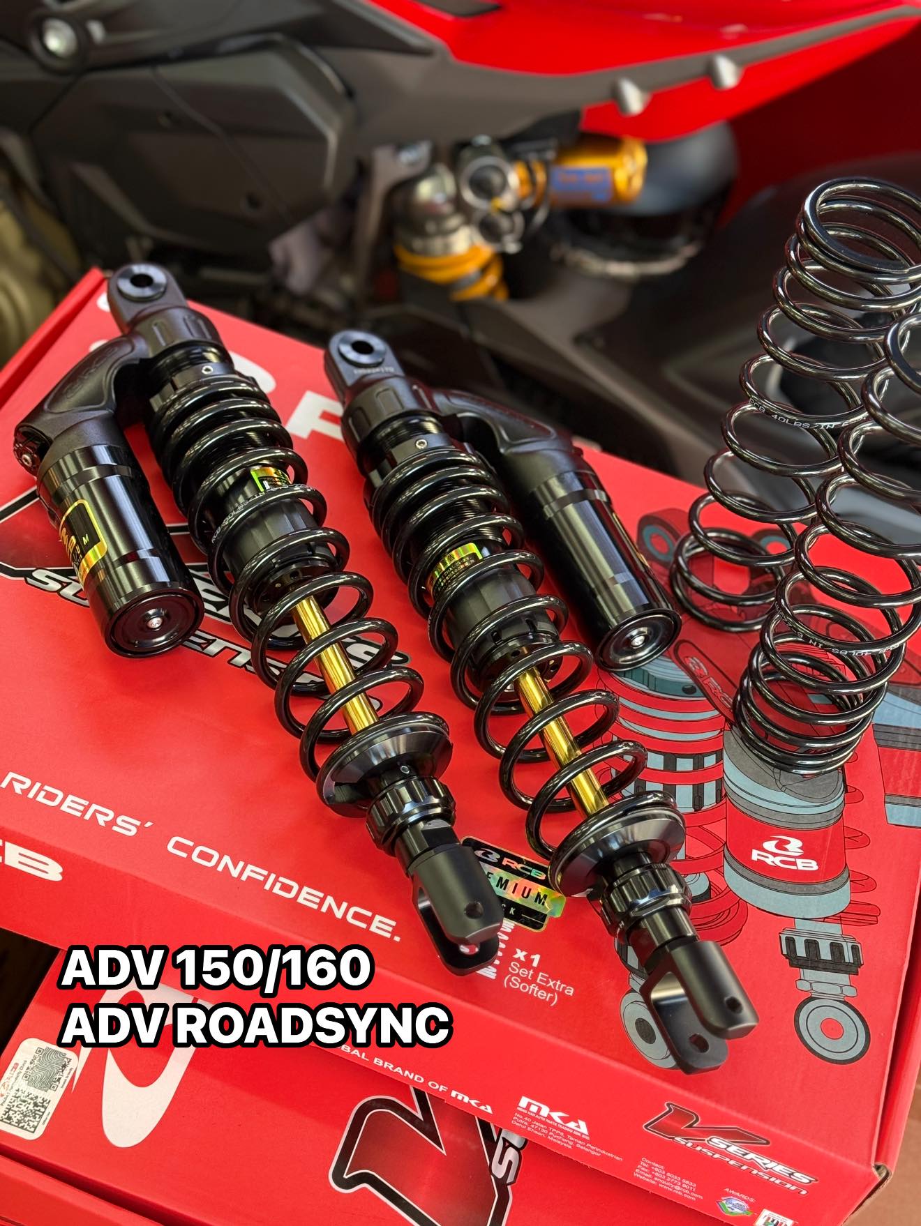 NOW AVAILABLE❗️❗️❗️ RCB VD SERIES SUSPENSION 🔥🔥🔥 FULLY