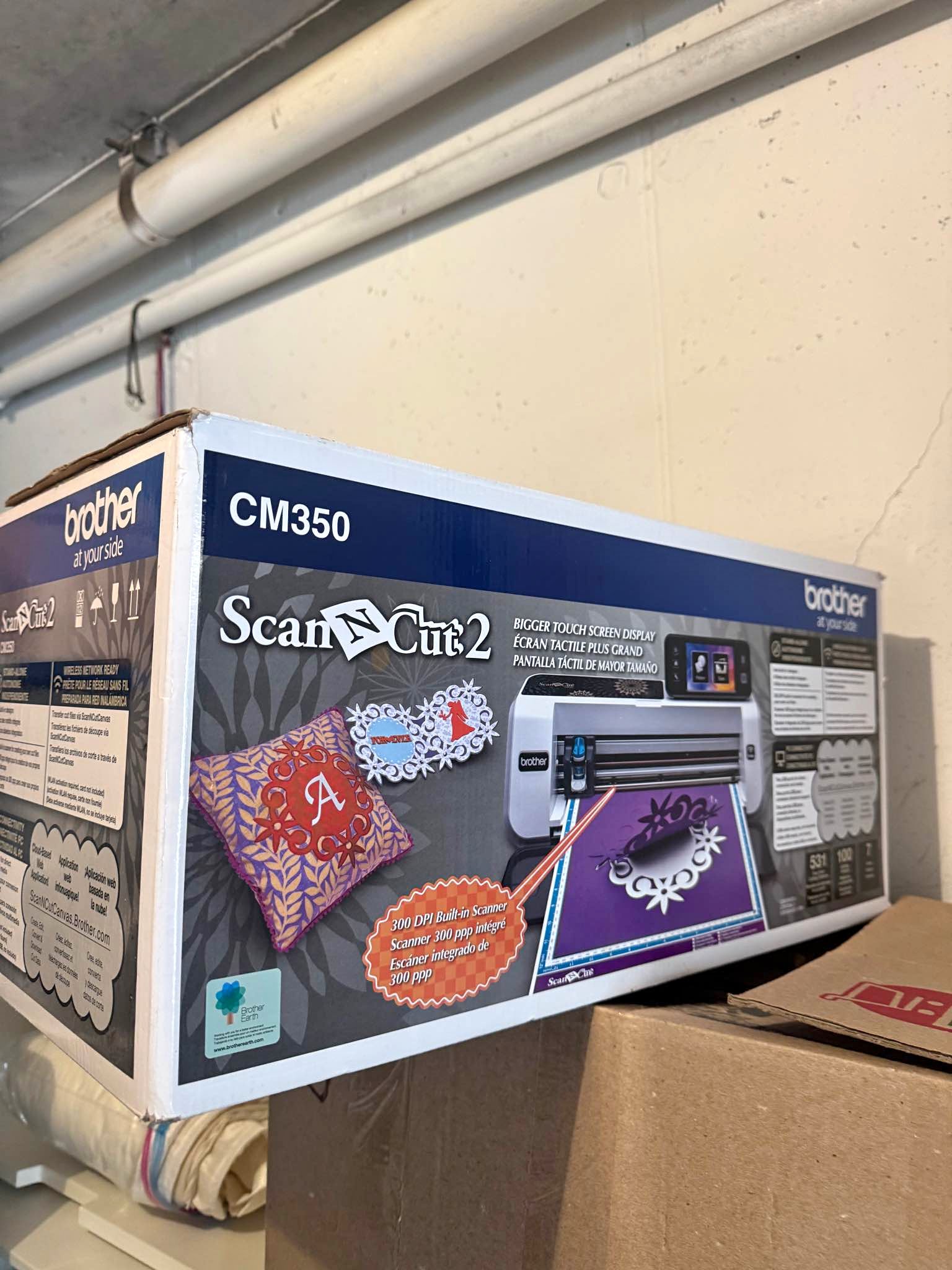Brother ScanNCut 2 CM350 Crafting Machine - Printers, Copiers & Fax ...