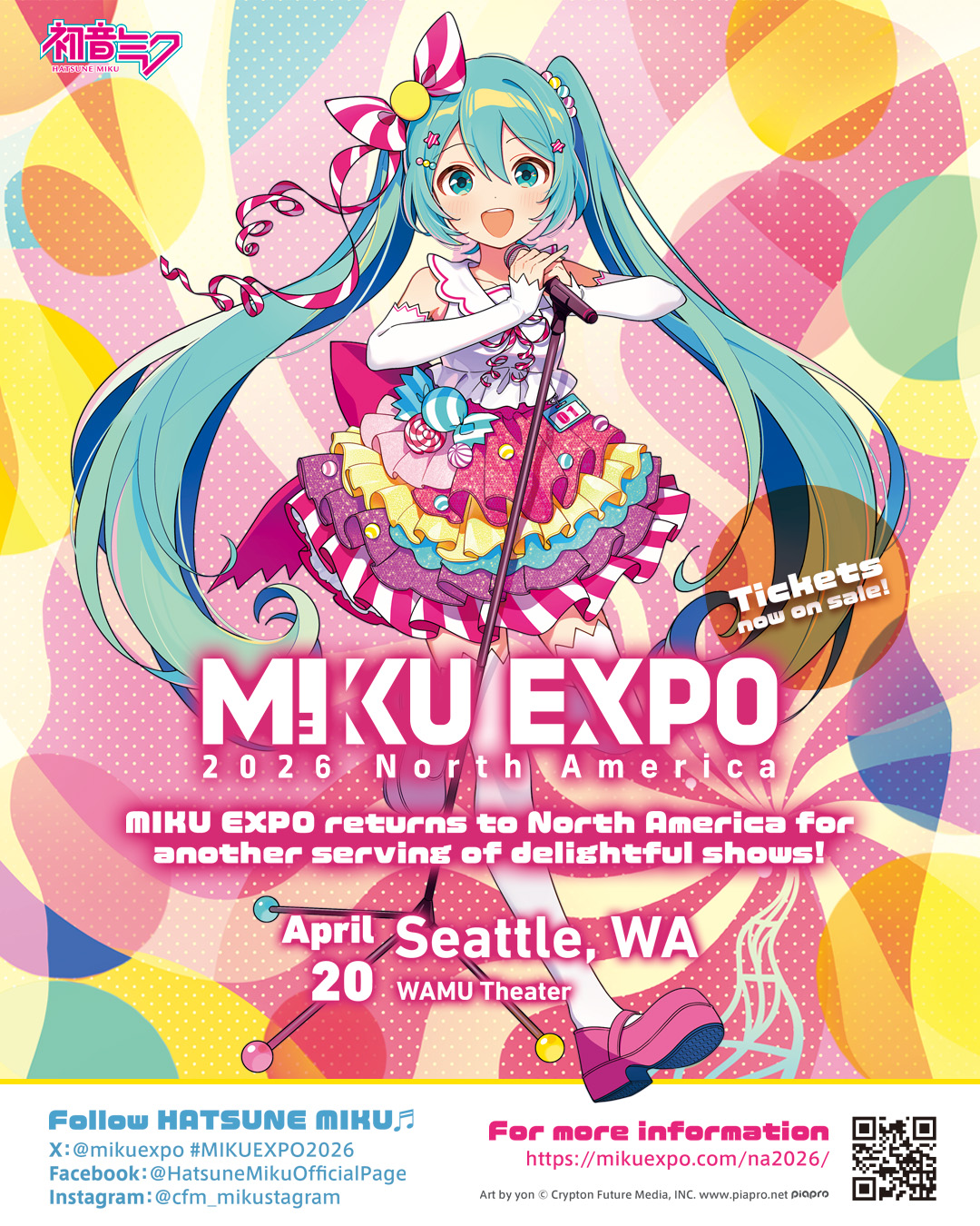 WAMU Theater - ON SALE NOW! Get tickets to see Hatsune... | Facebook