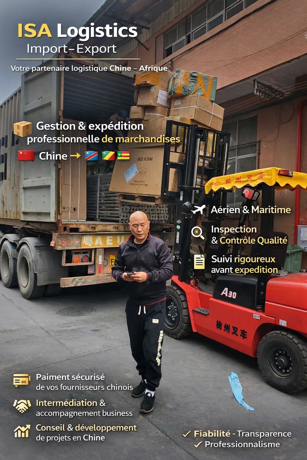 Isa... - Isa Logistic Import-Export from China to Africa