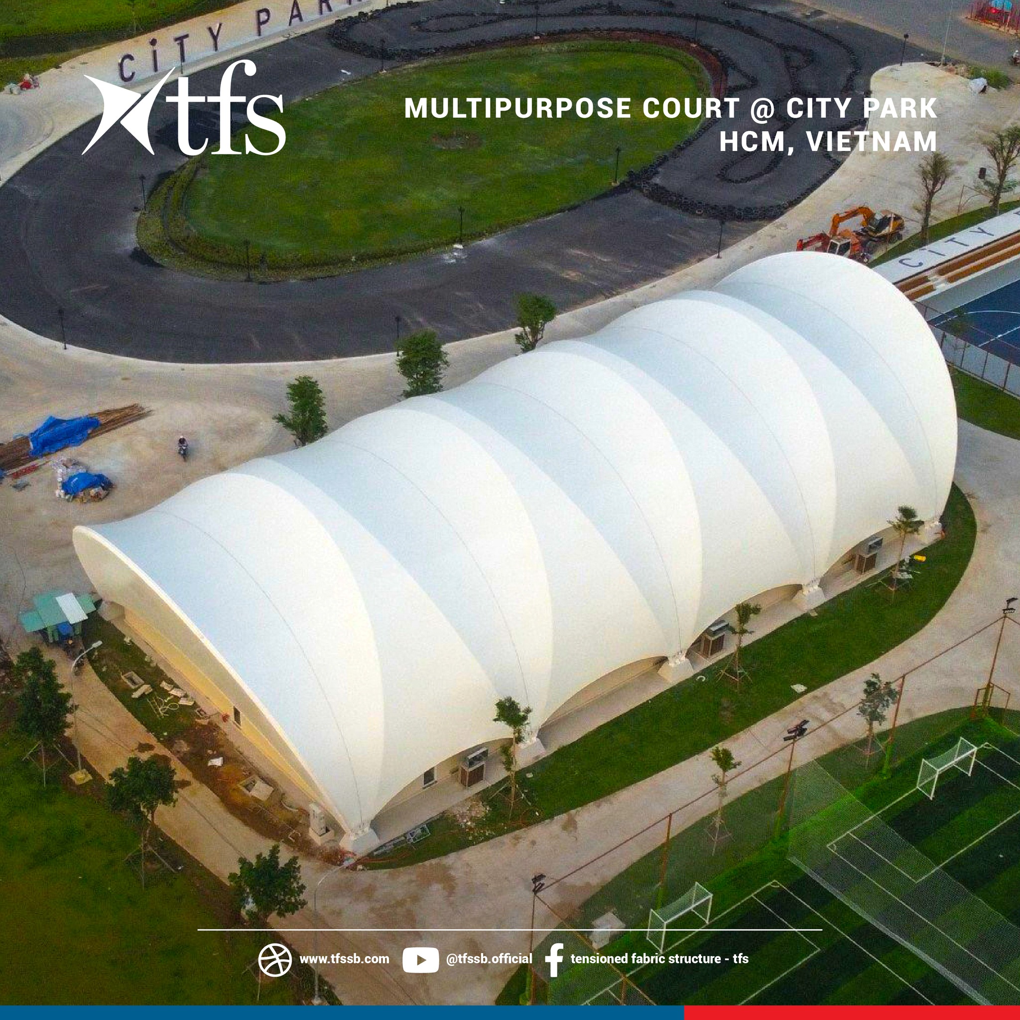 Tensioned Fabric Structure - TFS