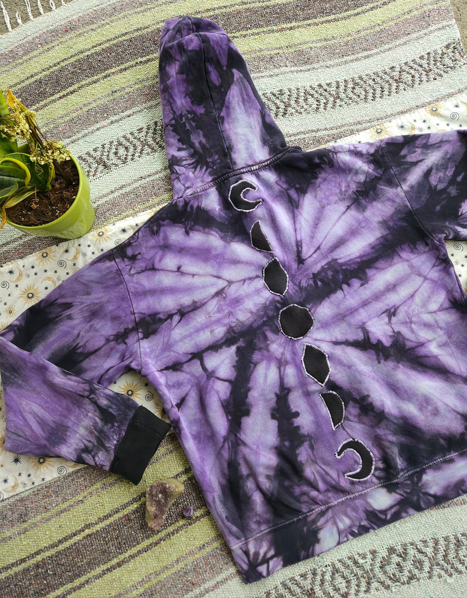 Tie dye zip hoodie xl Toms River