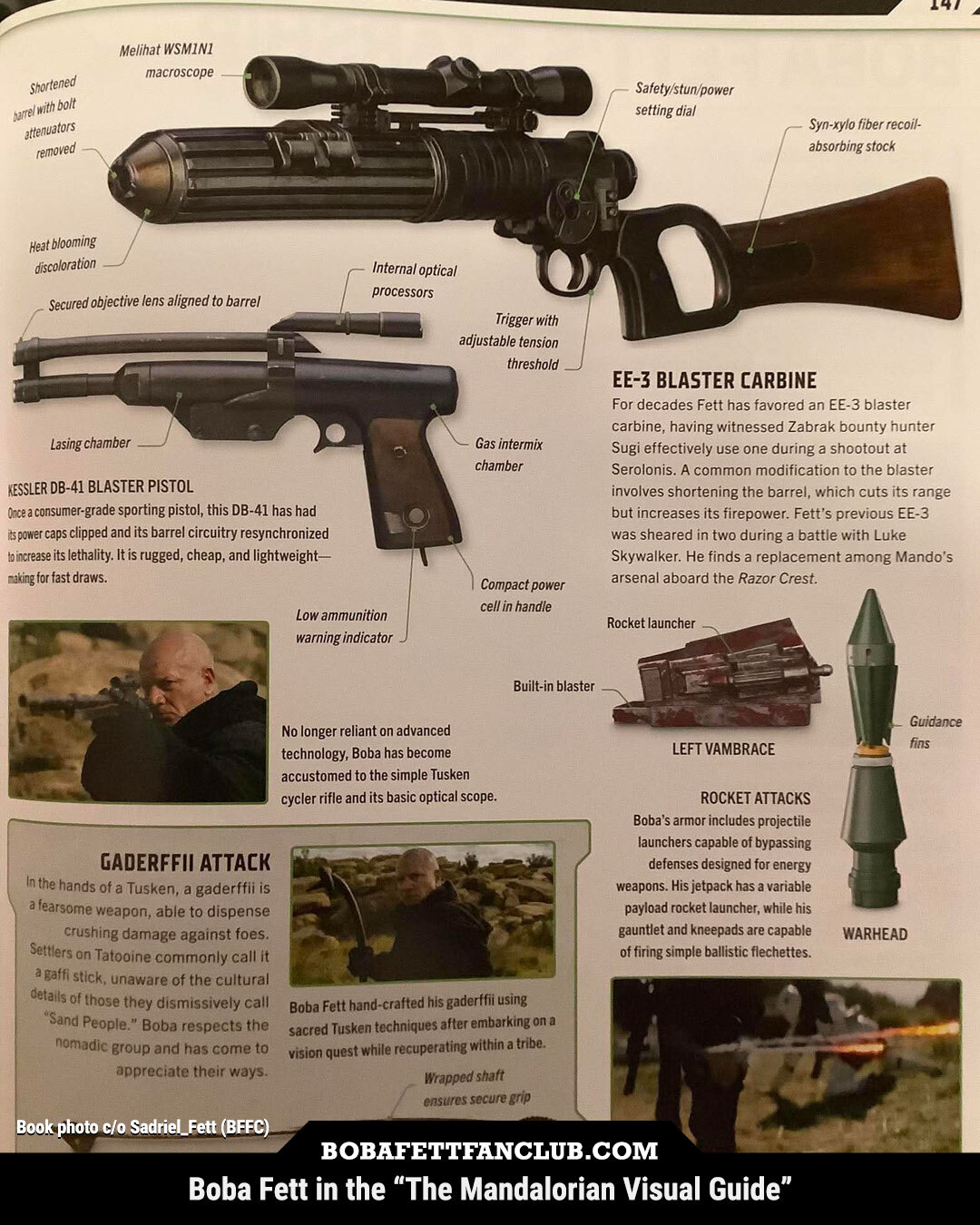 TheMandalorian Visual Guide is out now and it includes a few bits