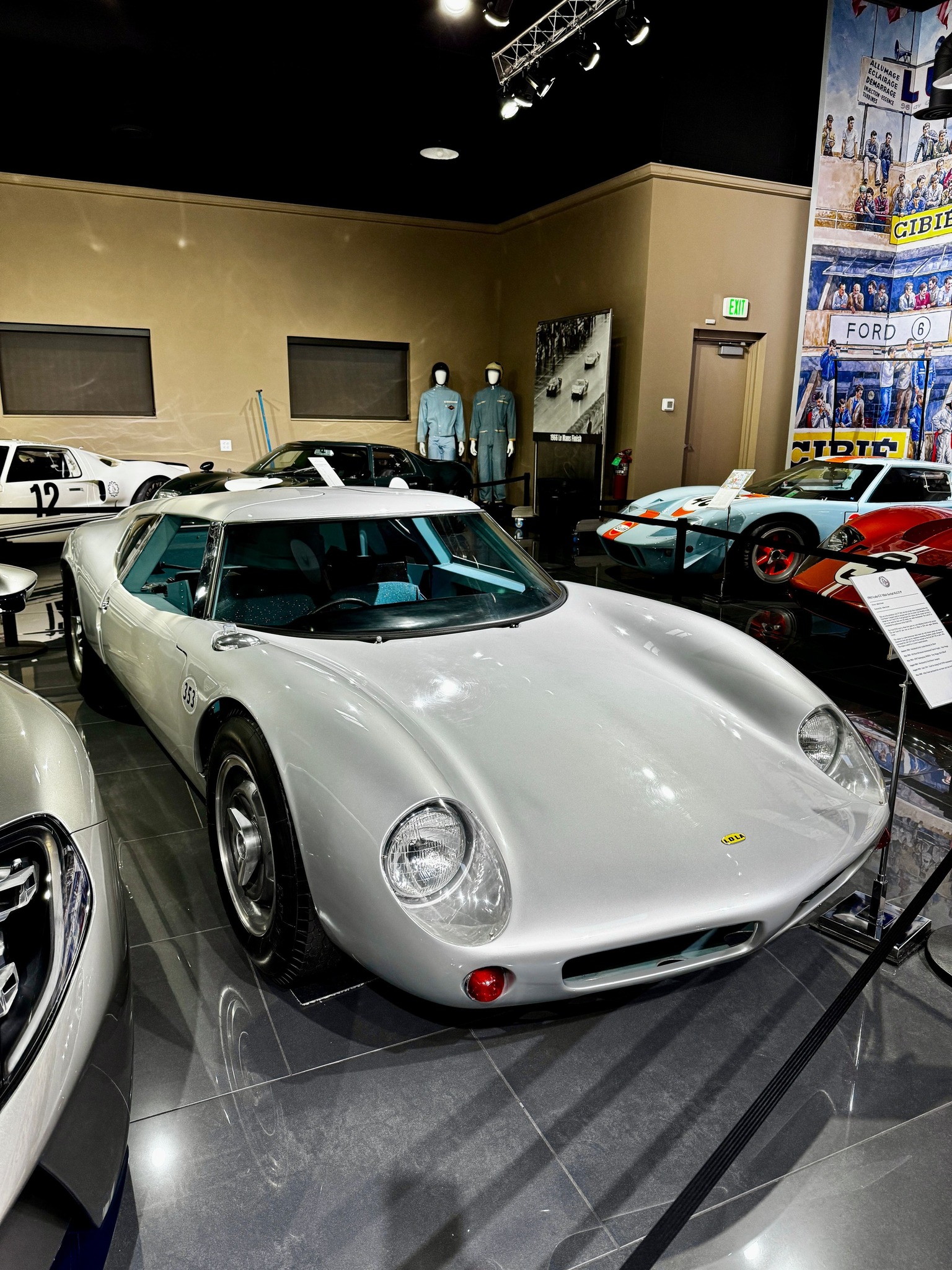 Gentleman Tom Payne in the 289 Cobra Roadster CSX2430. If you look