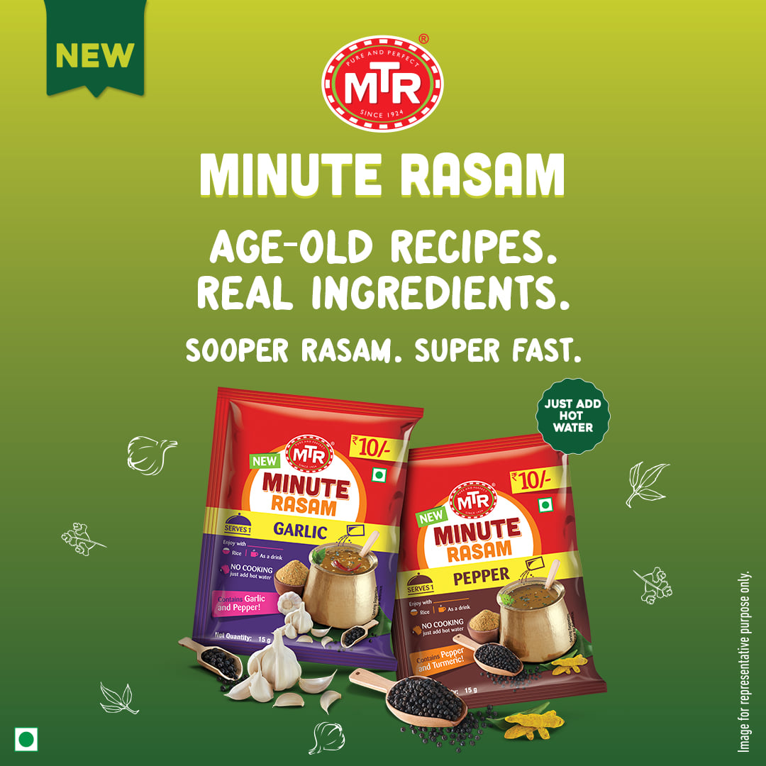 MTR Foods - MTR Minute Rasam is available in two new... | Facebook