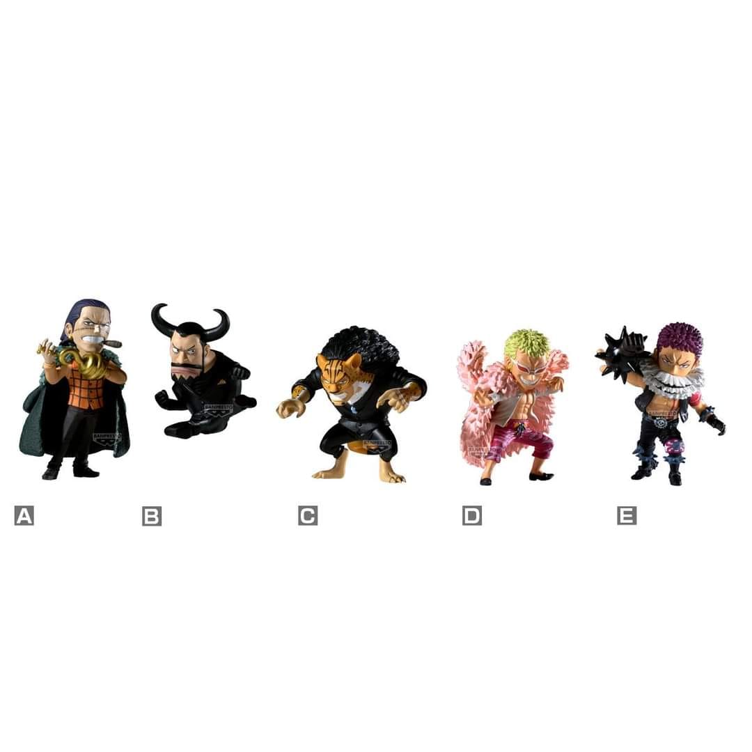 One Piece WCF Worthy Rivals figure release in December 2024
