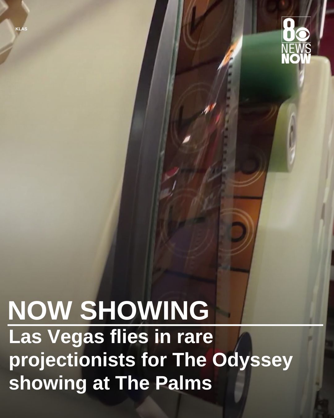 Joshua Shroyer travelled from Arizona to Las Vegas for The Odyssey