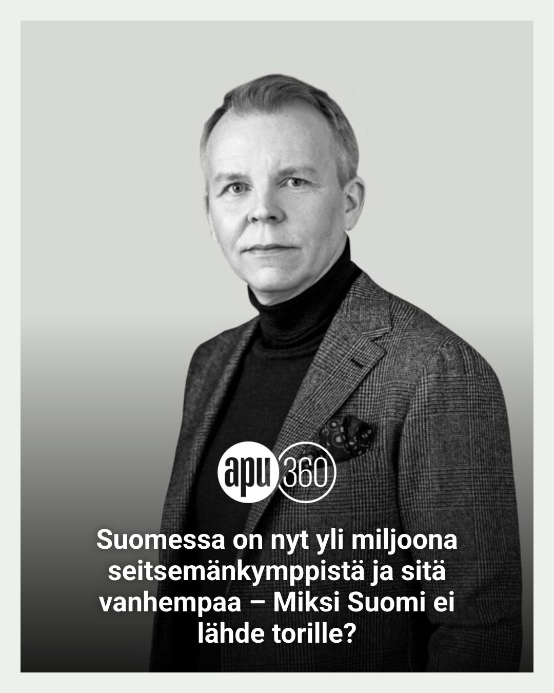 Apu - Jossain muualla telluksella oltaisiin heitetty edes symboliset ...