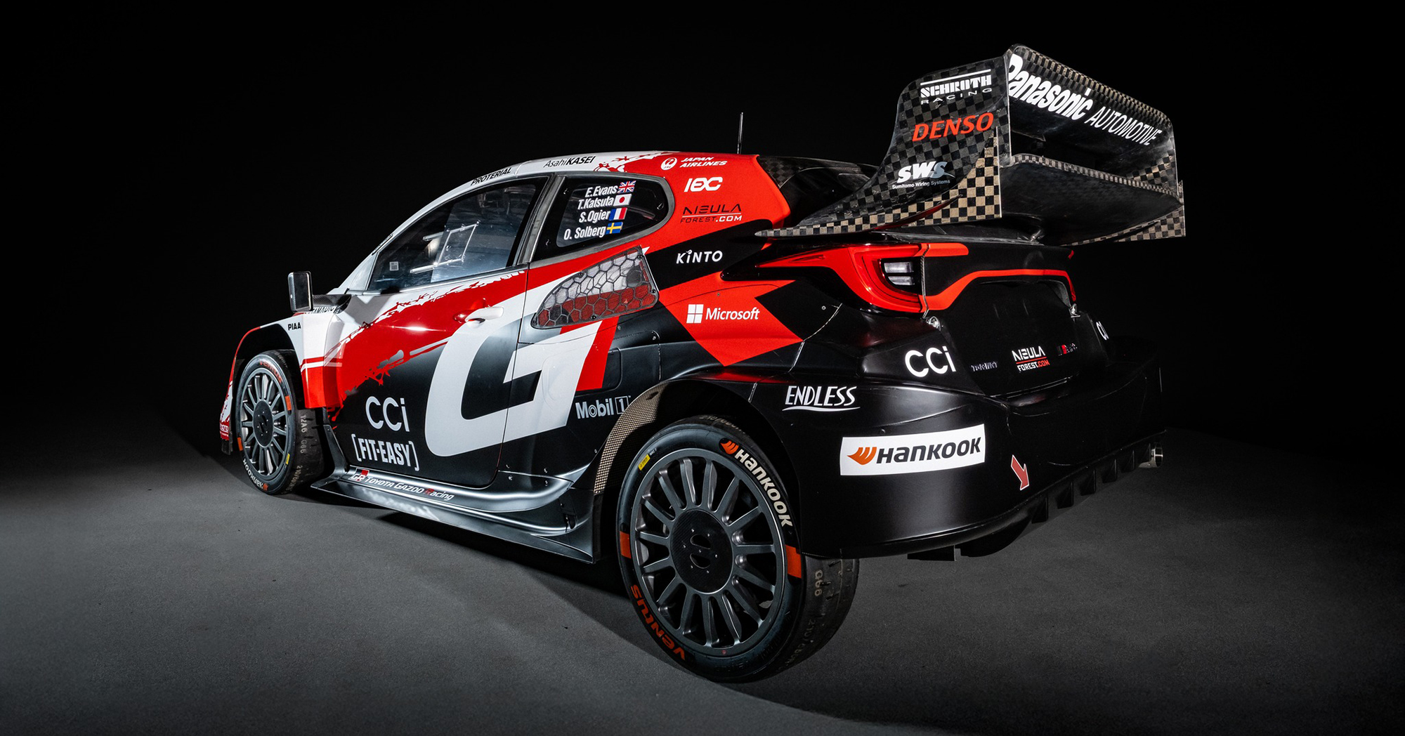 New Red Toyota GR Yaris Rally1 2026 #ToyotaGAZOORacing #GRYaris #WRC