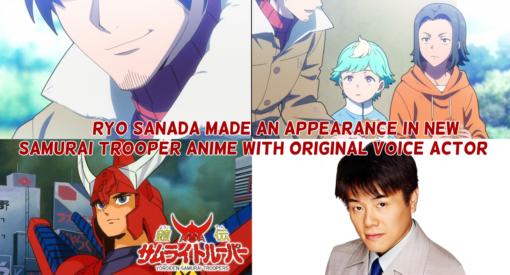 Anime #ShinSamuraiTrooper] The Wildfire is back! Ryo Sanada