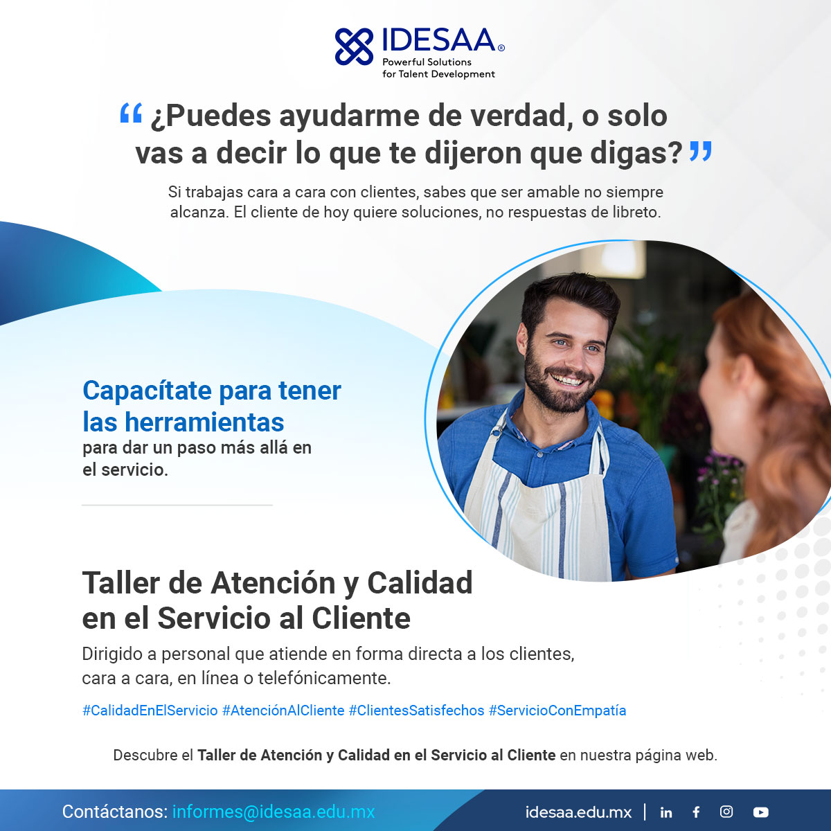 IDESAA - 🤔 “¿Puedes ayudarme de verdad, o solo vas a decir lo que te ...
