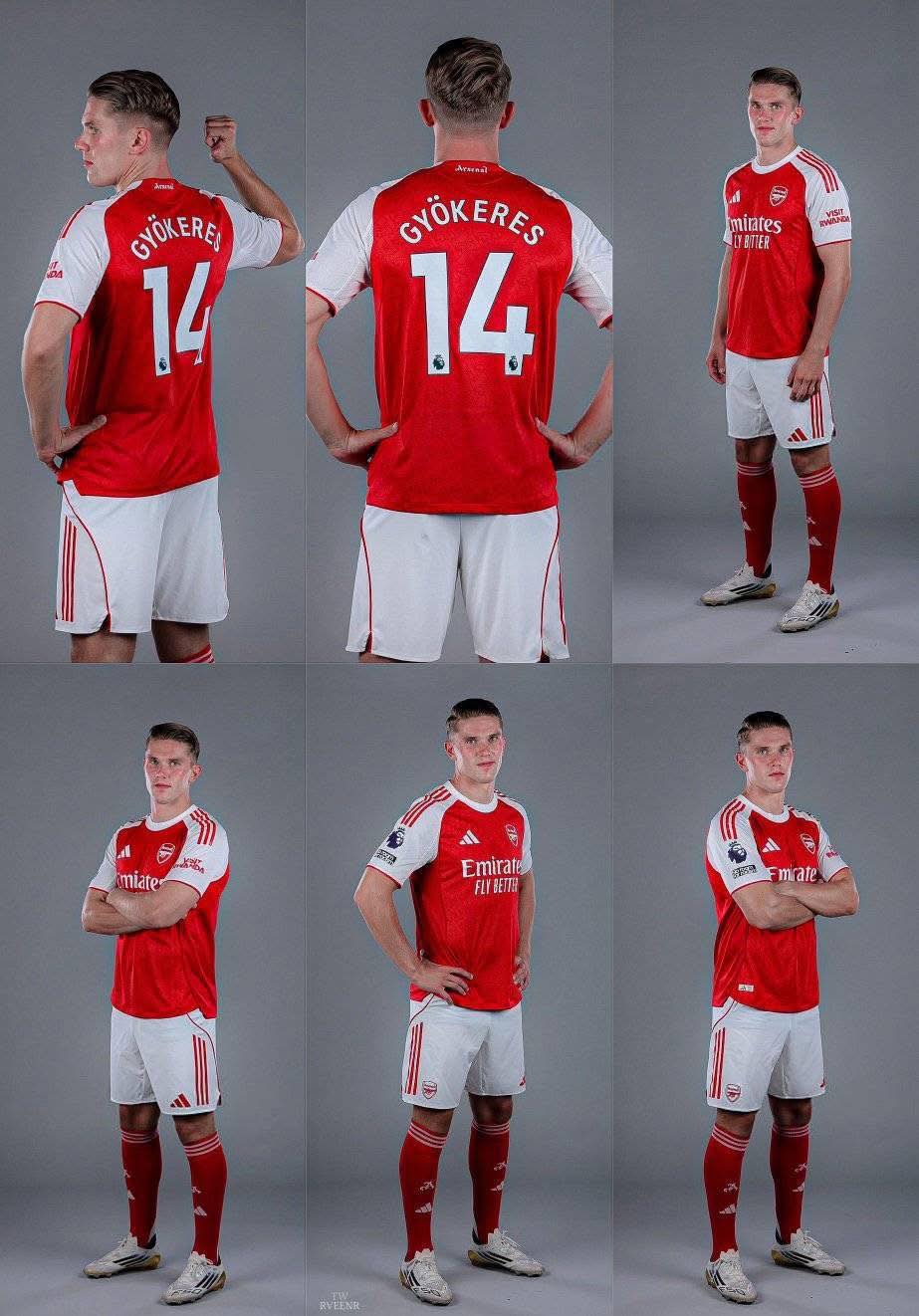 Shirt sales for Viktor Gyokeres #14 have broken the Arsenal's club