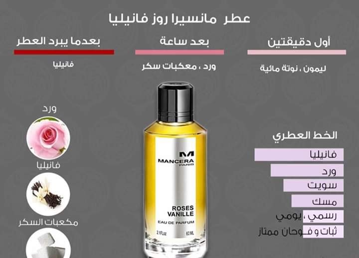 الادهم للعطور مانسيرا روز فانيليا عطر للرجال والسيدات Facebook