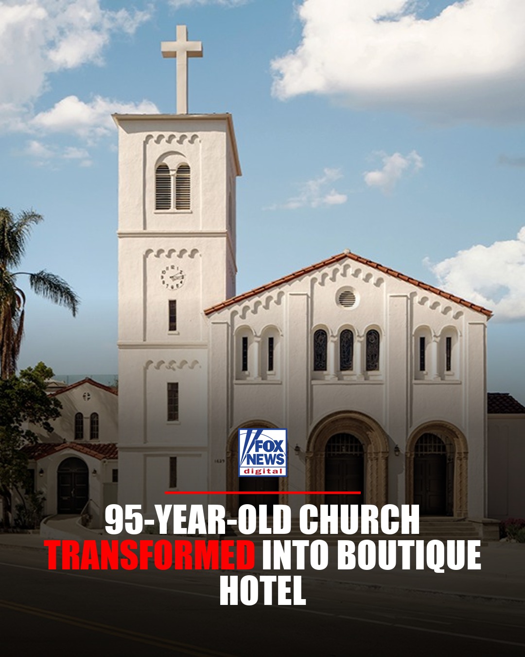 ヴィレッジハウス　教会　チャペル　ヴィンテージ A 95-year-old church in Los Angeles sat dormant for years before a