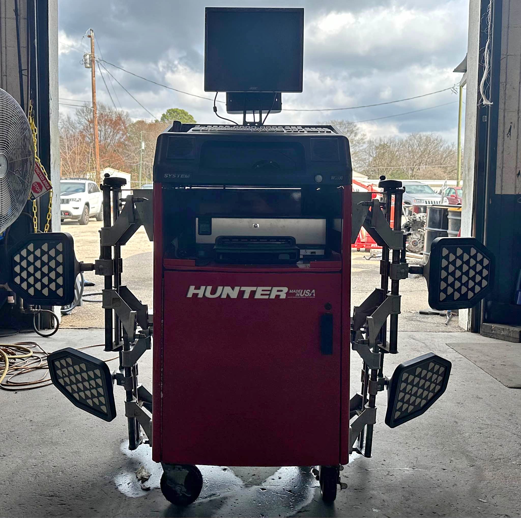 Hunter Hawk Eye Elite Alignment Machine - Printers, Copiers & Fax ...