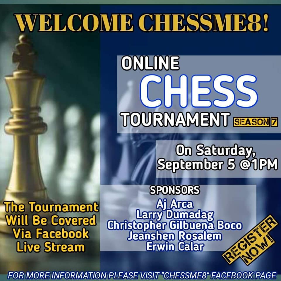 ChessMe8 - Congratulations top 3 winners/qualifiers of our...
