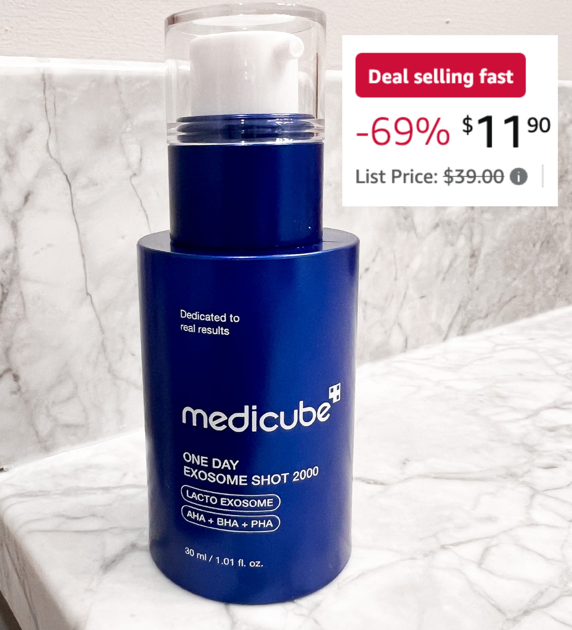 I heard such great things about this medicube Zero Exosome Shot 
