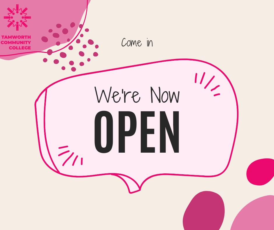 Tamworth - 🎉 We’re Open! 🎉 Welcome back! We hope everyone had a ...