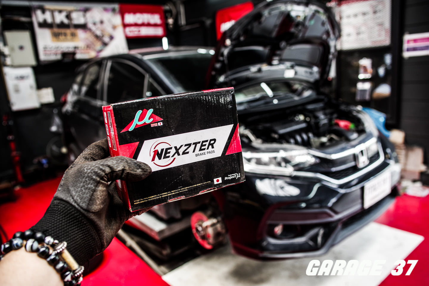 ผ้าเบรค Nexzter Mu spec ตรงรุ่น JAZZ GK ของดี เทคโนโลยีญี่ปุ่น ...