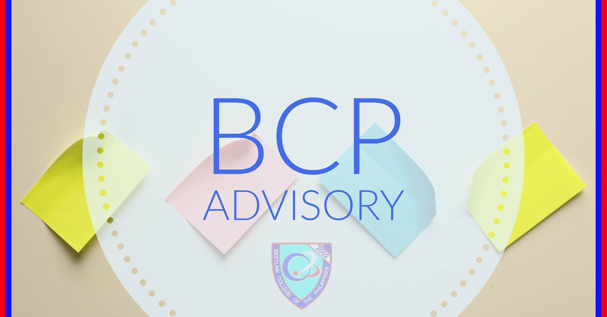 Bestlink College of the Philippines - BCP ADVISORY: Calendar of ...