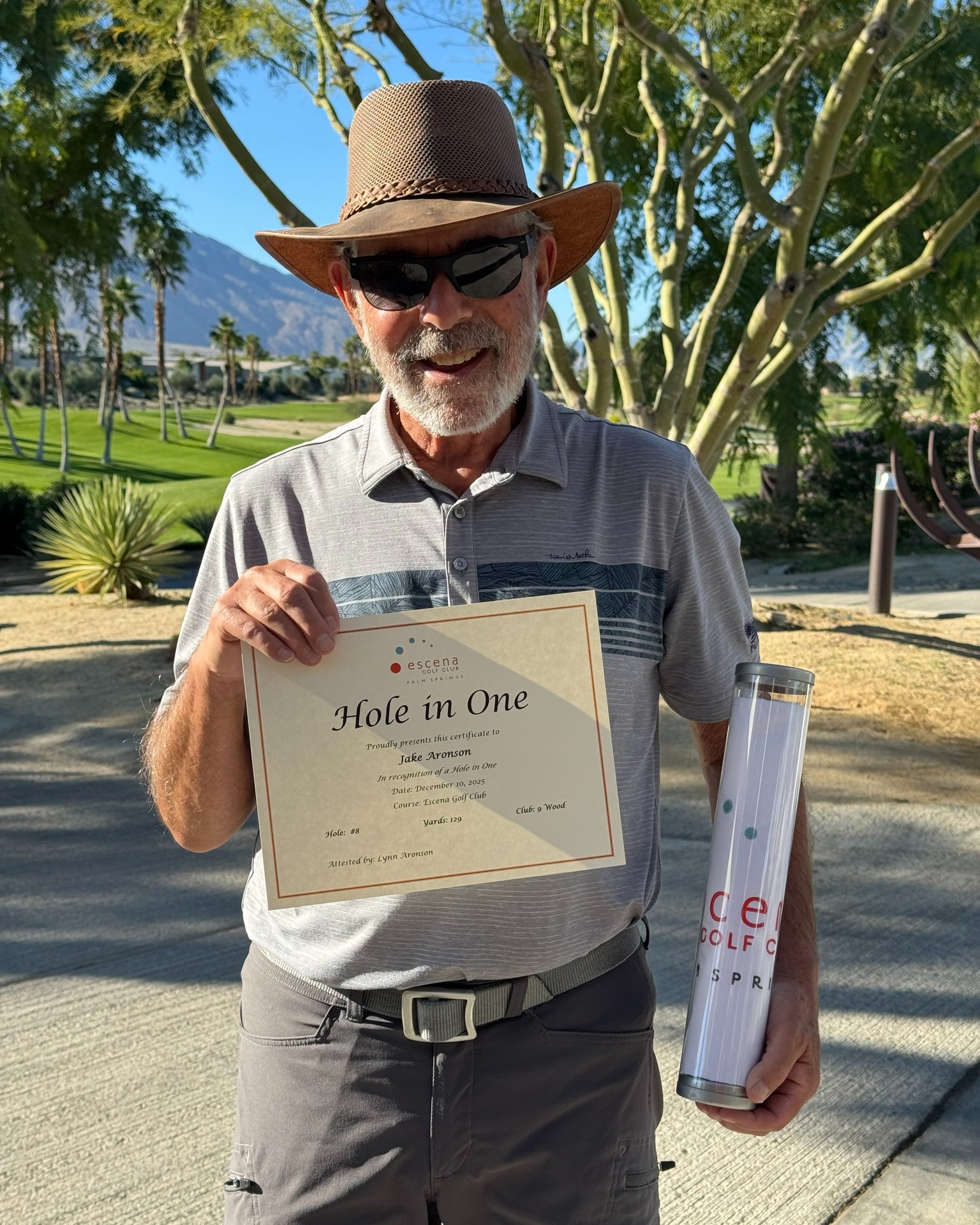 Escena - Hole in One Alert! Join us in celebrating Jake Aronson making ...