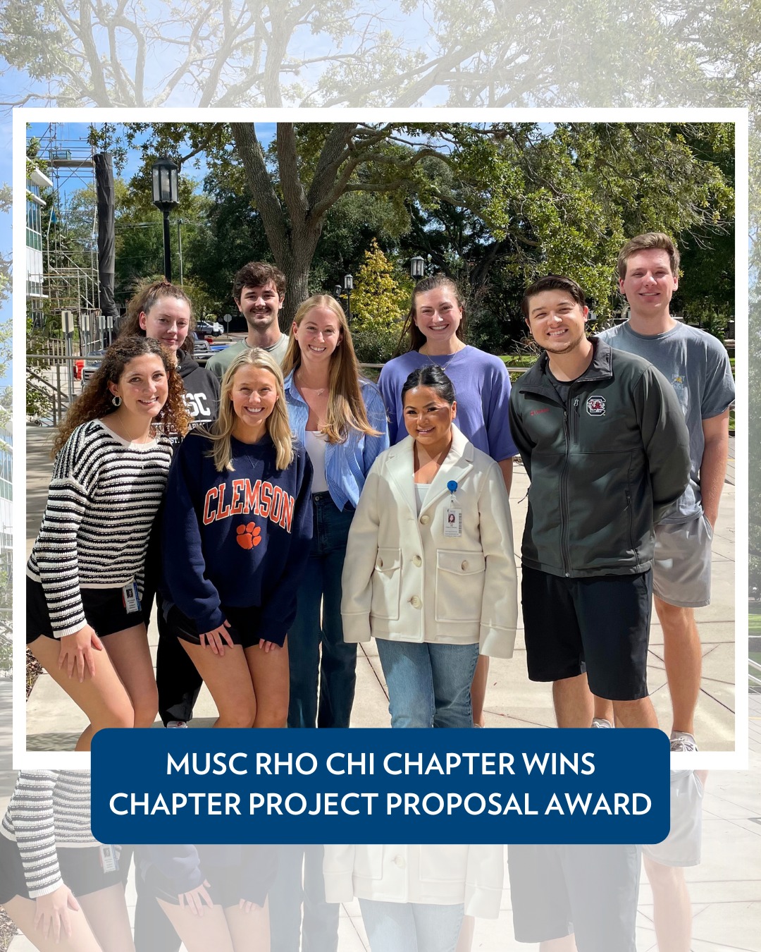 MUSC - Congratulations to the MUSC chapter of Rho Chi for being ...