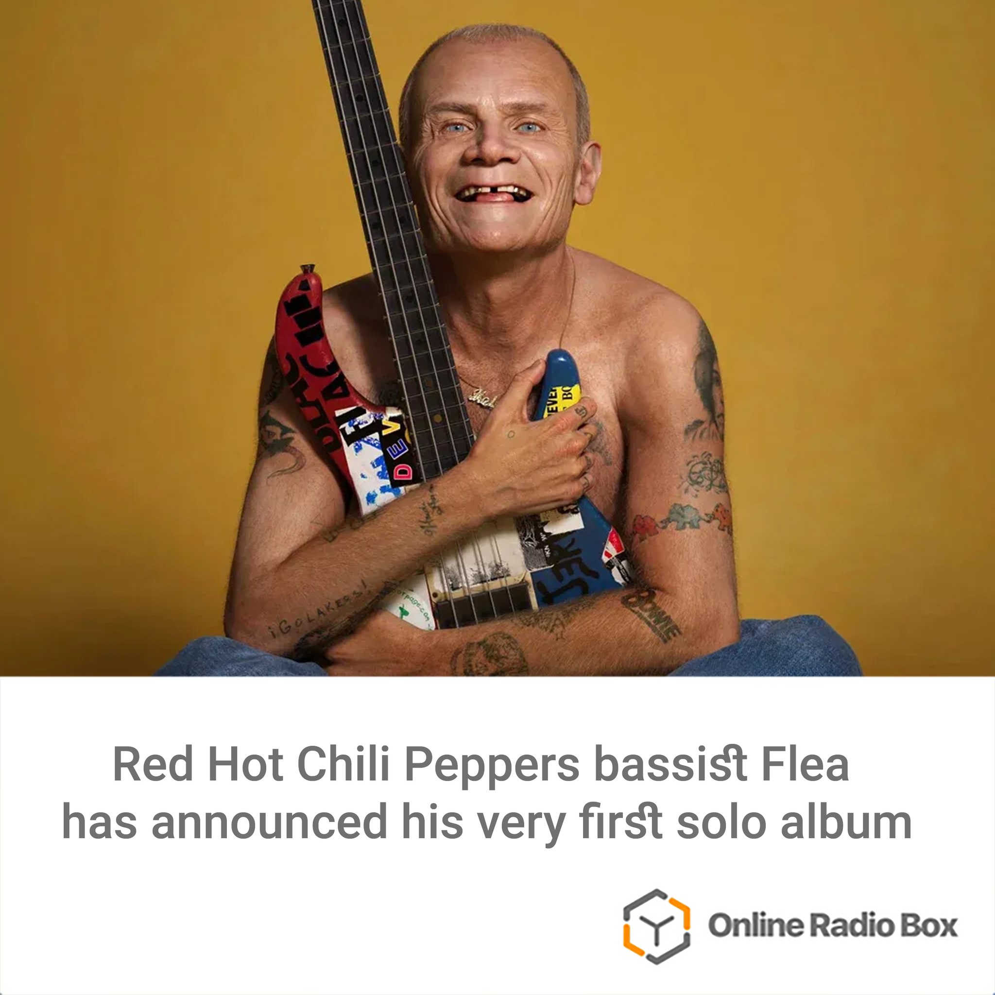 Red Hot Chili Peppers bassist Flea has announced his very first 