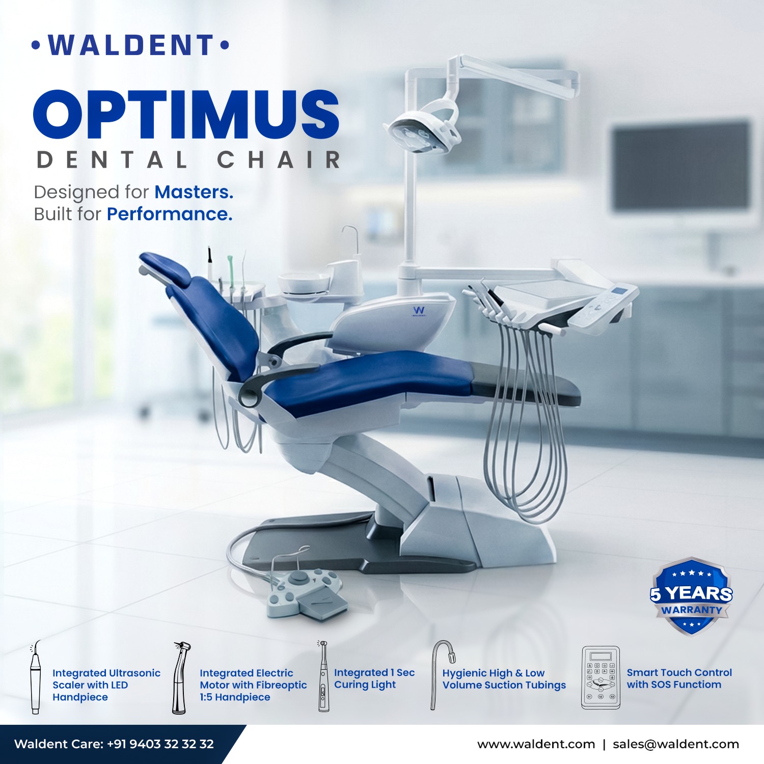 Waldent - Introducing the WALDENT OPTIMUS Dental Chair —... | Facebook