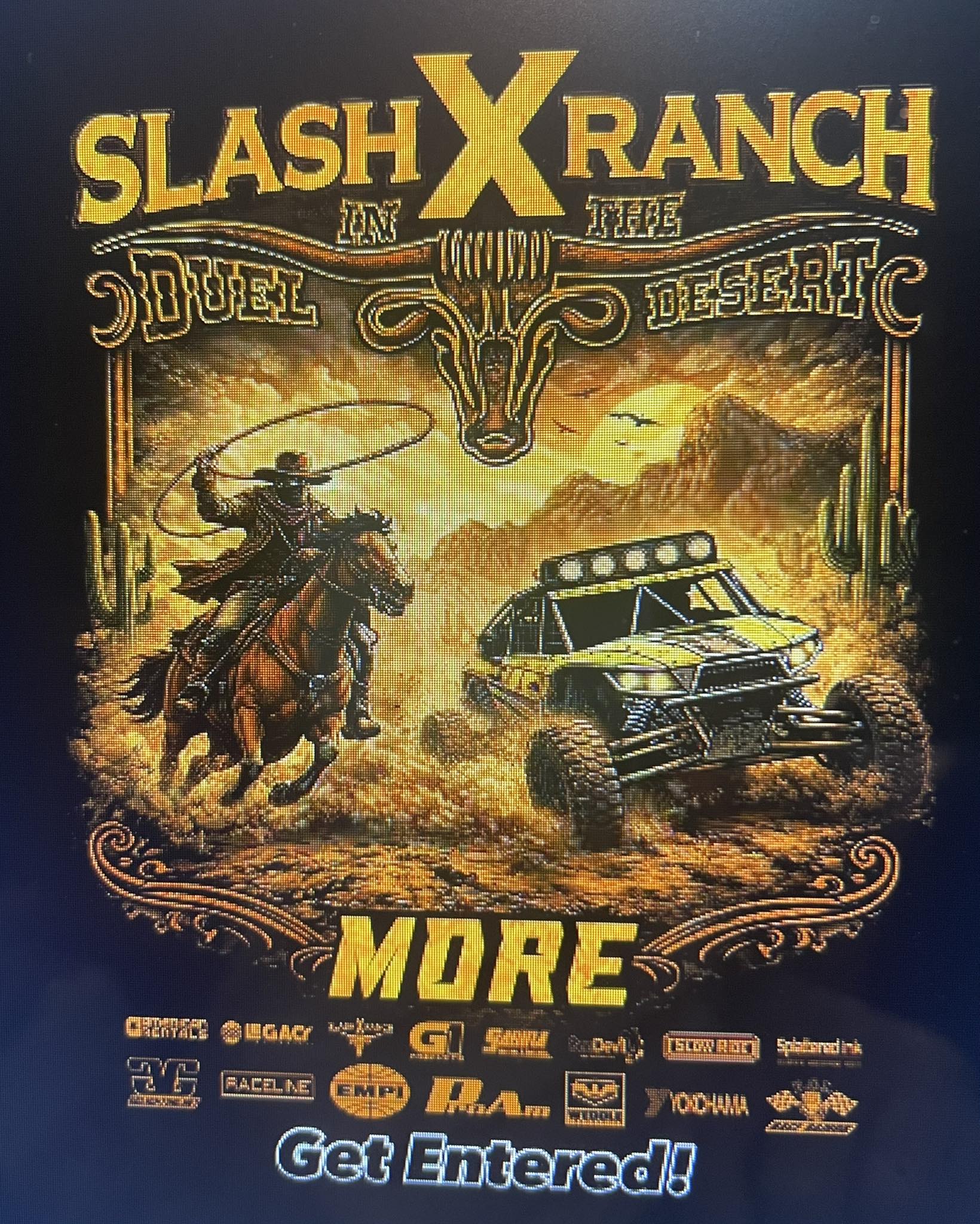 Slash - M.O.R.E.’s got a great race plan this weekend. Don’t miss out ...