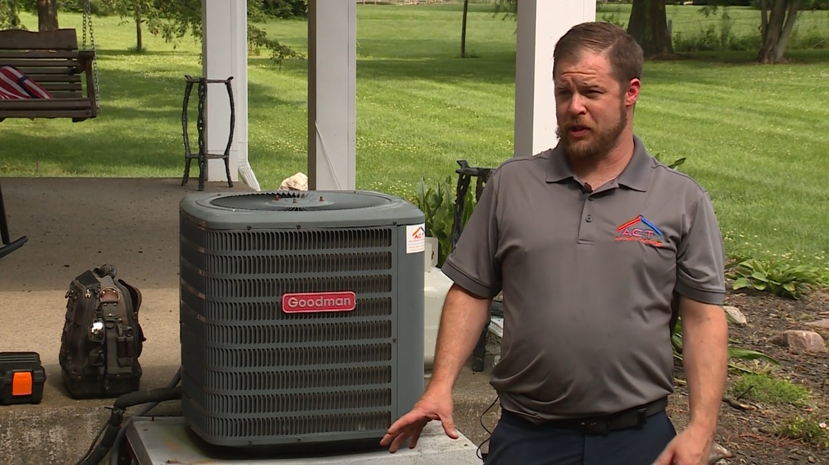 Home heating and cooling experts say that with air conditioning 