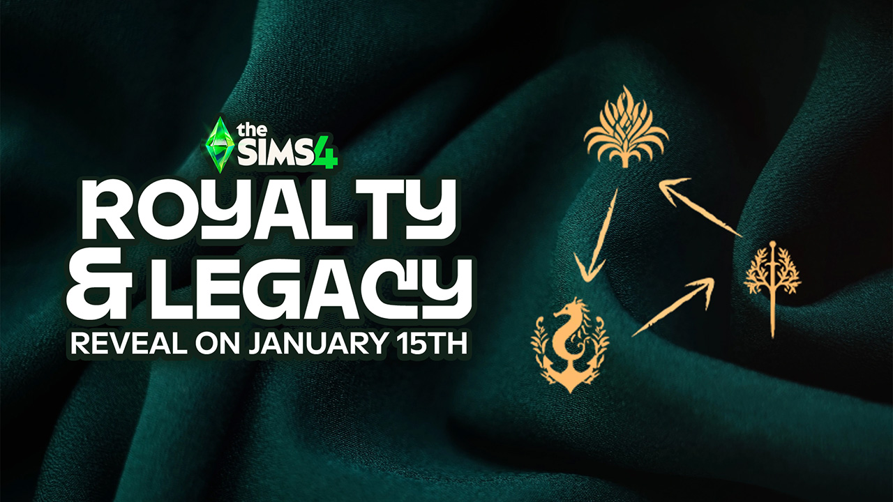 Sims - #TheSims4 Royalty & Legacy Expansion to be Revealed on January ...