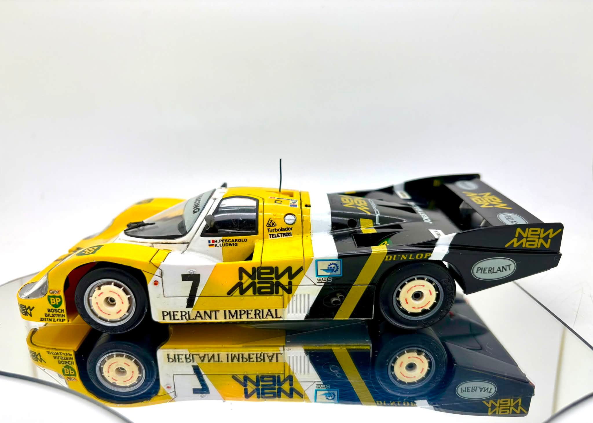 Newman Porsche 956, winner of Le Mans 1984 Tamiya 1:24 Finished 😊