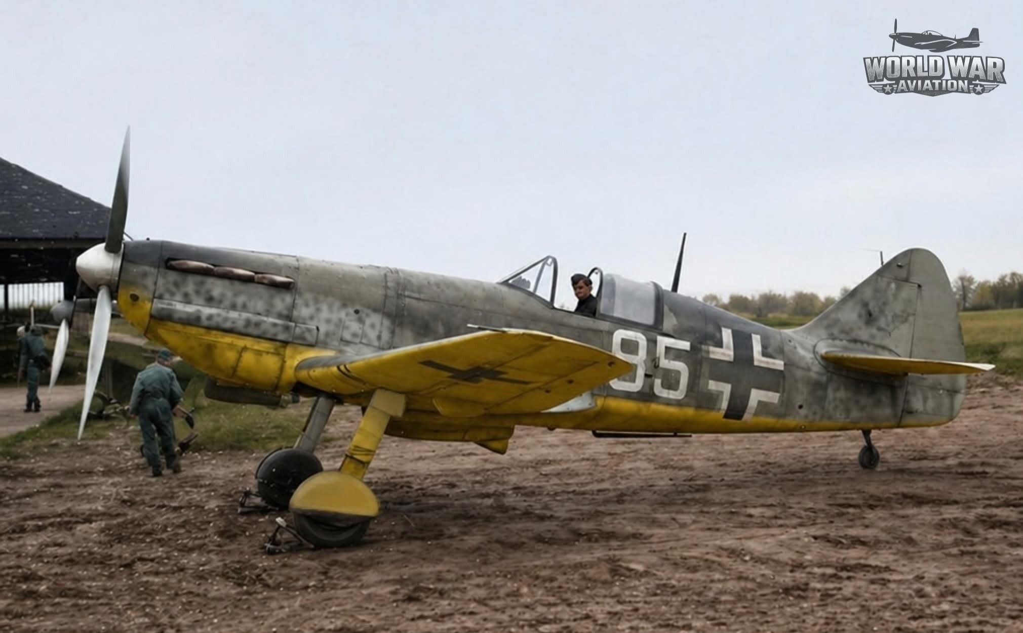 A French Dewoitine D.520 aircraft in the Luftwaffe service. After the occupation of the south of France in November 1942, the Germans captured 182 D.520s, 93 from Arme de l'Air squadrons, and