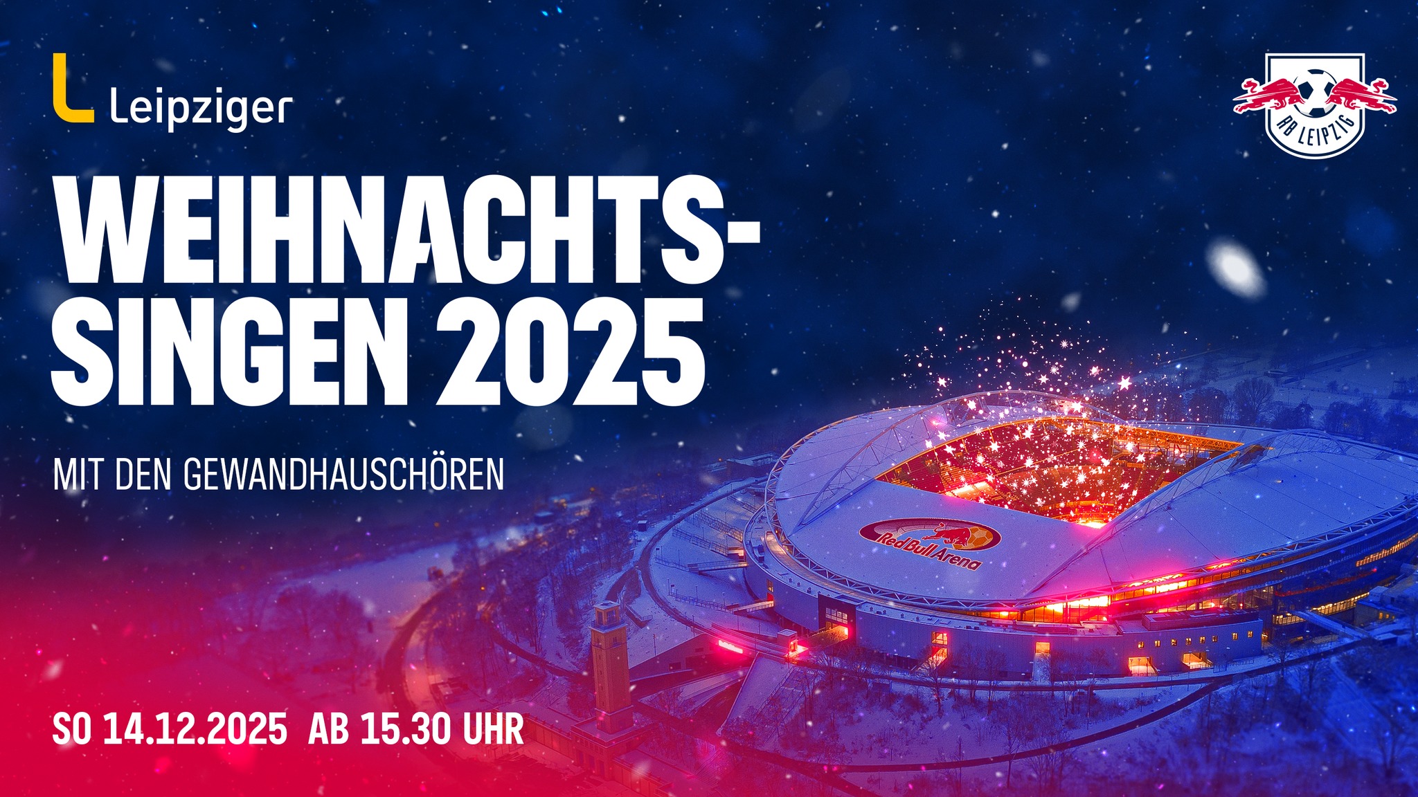 Leipziger Weihnachtssingen in der Red Bull Arena