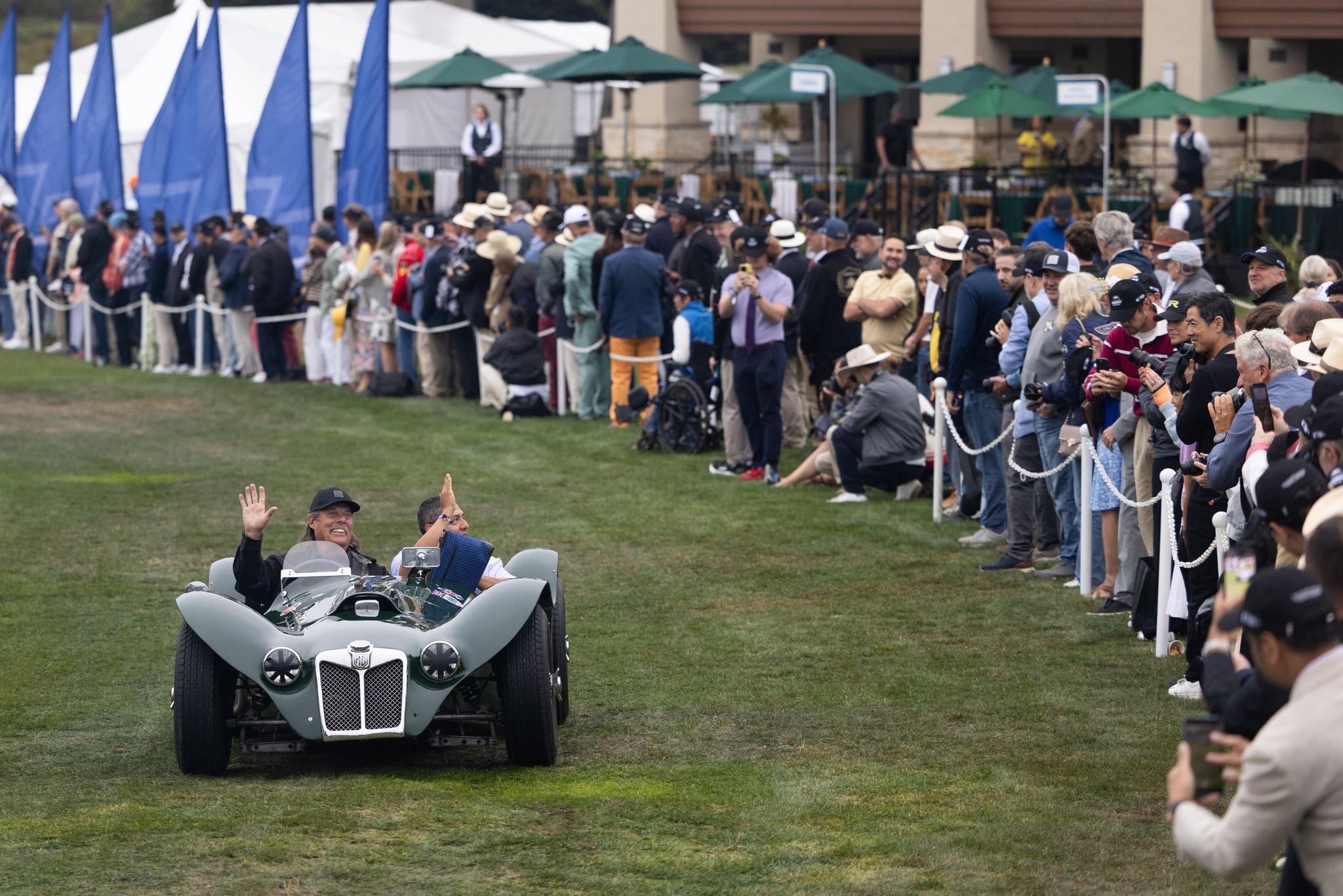 The 1954 MG R2 Ken Miles “Flying Shingle” Special shown by Bill