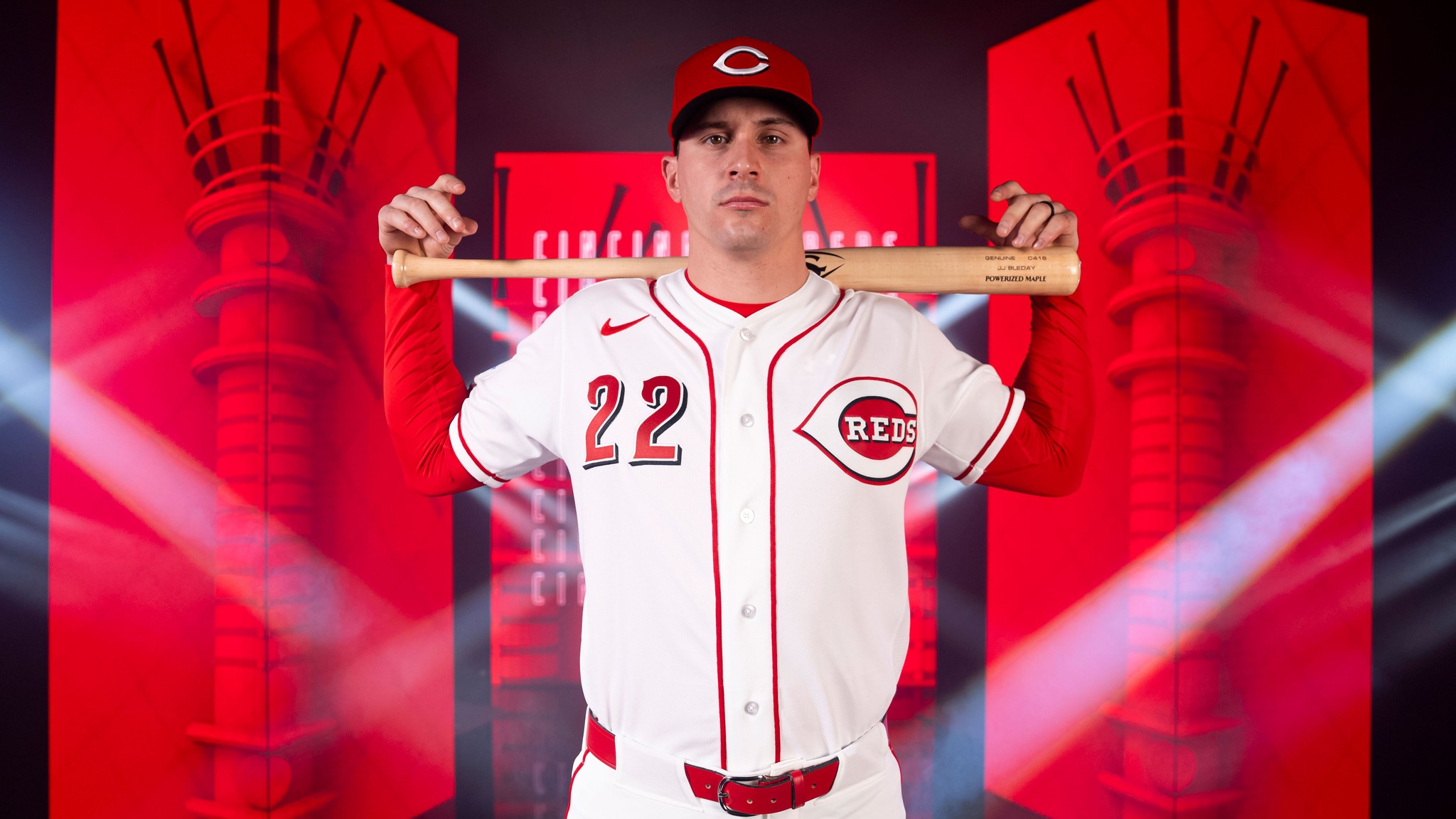 JJ Bleday gets the start in left field on Wednesday night. #Reds