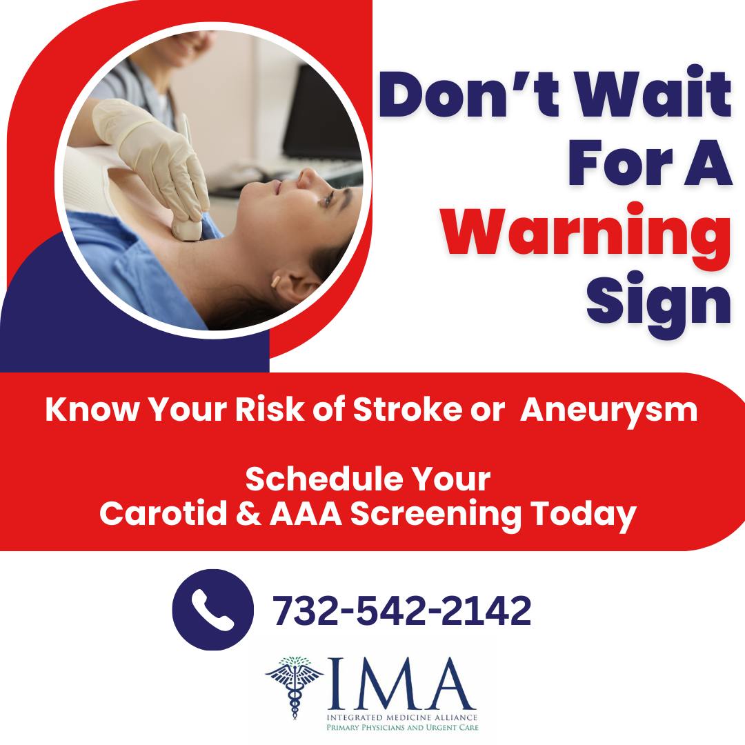 IMA - Don’t wait for a warning sign that might never come. Did you know ...