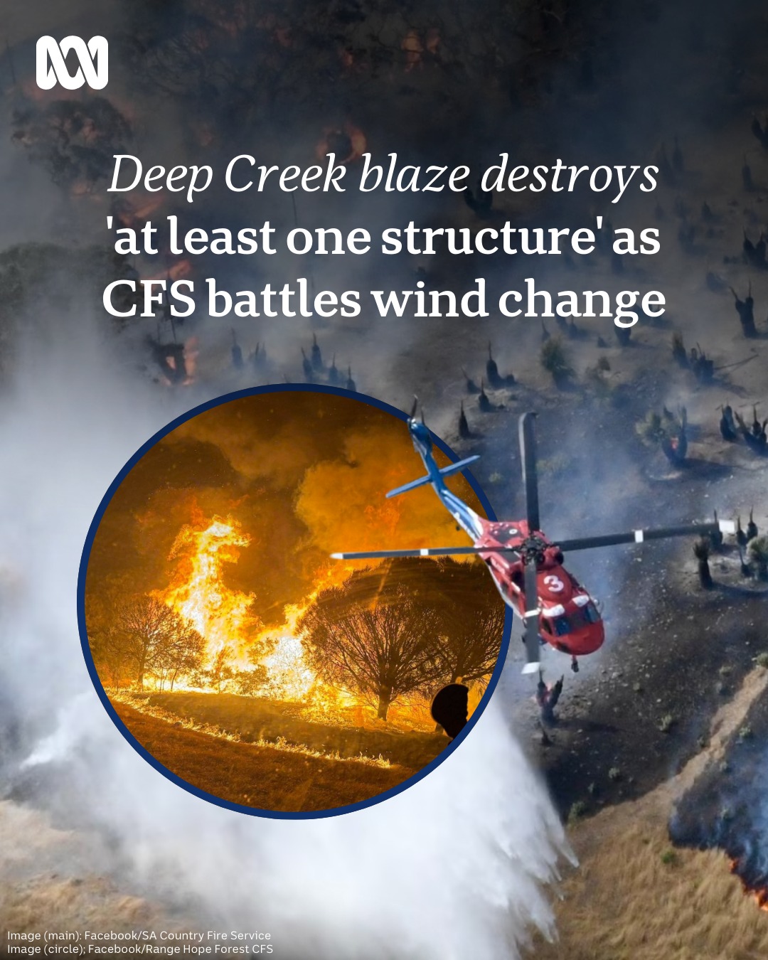 ABC Adelaide - A bushfire on South Australia's Fleurieu... | Facebook